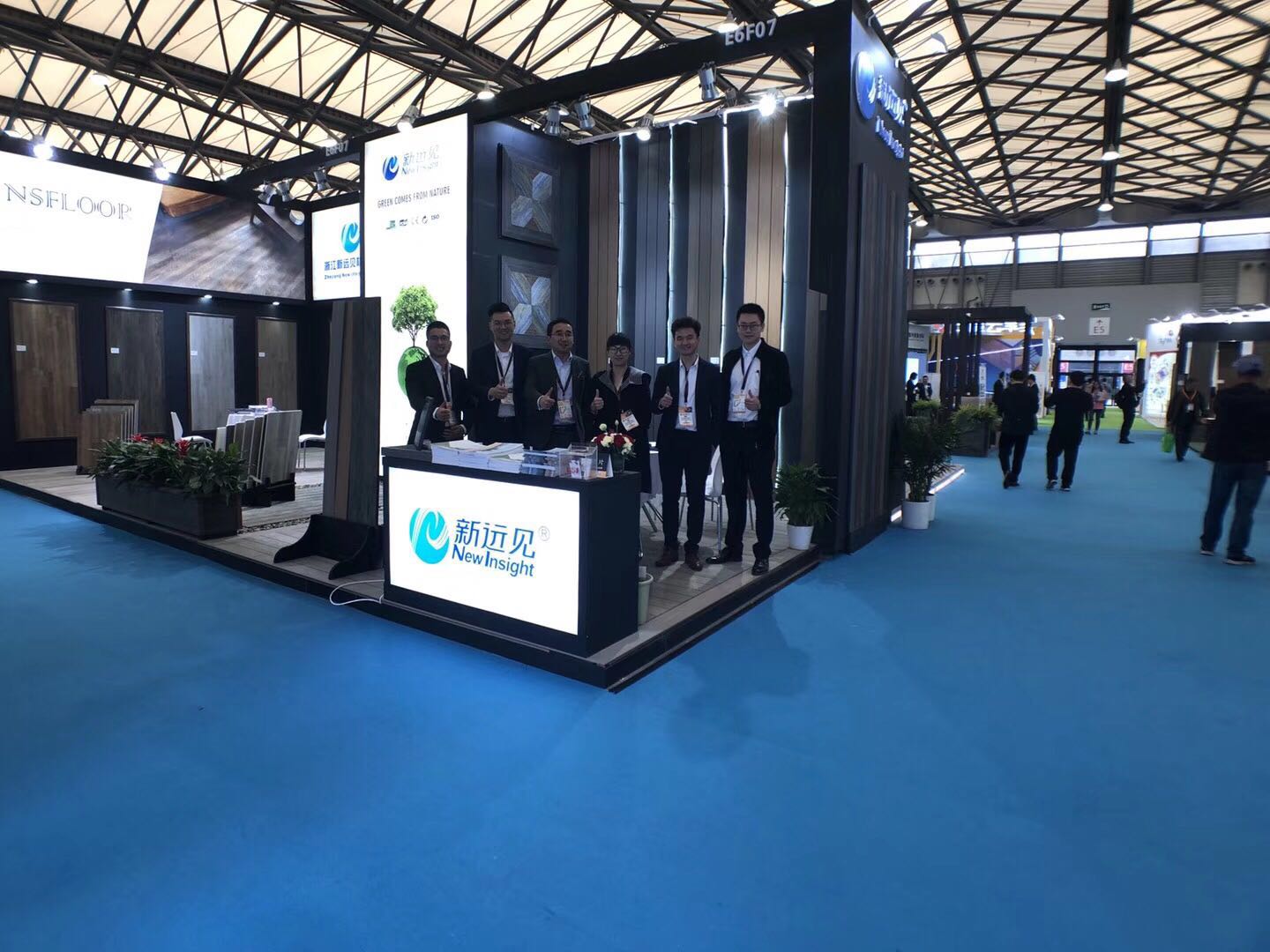 New Insight attended 2019 Domotex Asia Chinafloor in Shanghai!